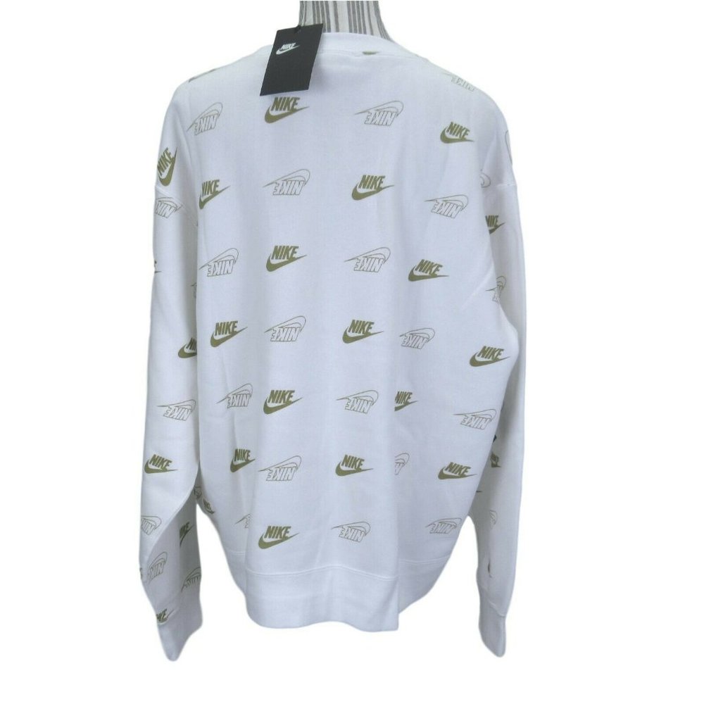 Nike NSW Womens Size XXL Fleece Crew Sweatshirt - Picture 4 of 8